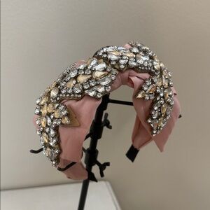 Embellished Pink Headband